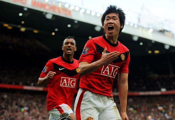 Park Ji-sung became known for his incredible stamina at Manchester United