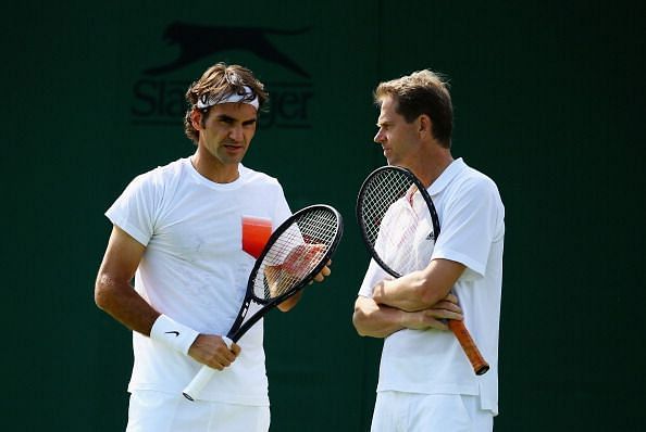 Federer went on to hire Edberg, one of his idols, as his coach