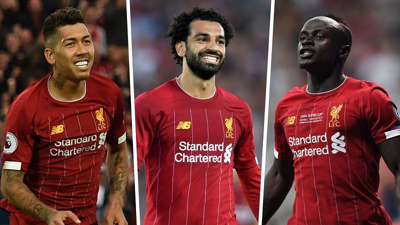 Roberto Firmino, Mohammad Salah, Sadio Man&Atilde;&copy;