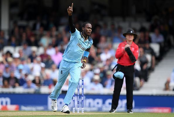 Jofra Archer inspired England to their first World Cup win
