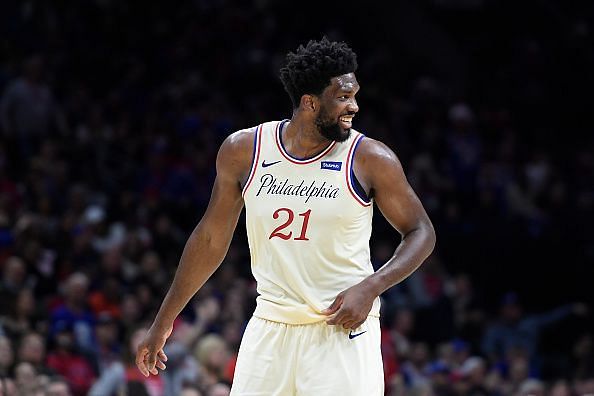 Embiid's numbers have seen a noticeable dip