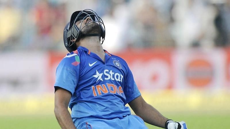 Rohit struck a blazing 264 against Sri Lanka (Credits: Hindustan Times)