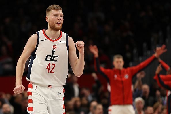 Davis Bertans has excelled from the Washington bench this season