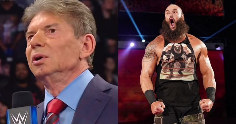 Vince McMahon and Braun Strowman.