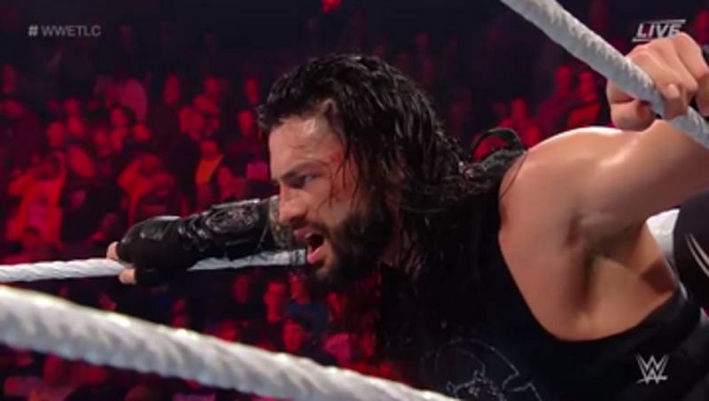 Roman Reigns lost due to the numbers disadvantage at TLC 2019