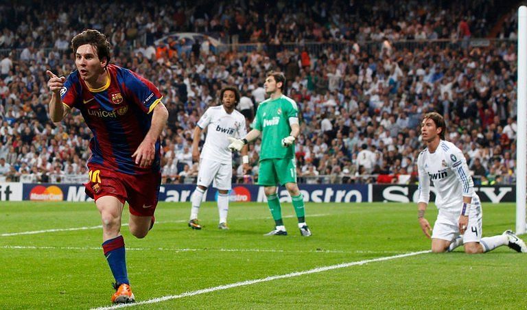 Lionel Messi celebration vs Real Madrid: Barcelona legend's