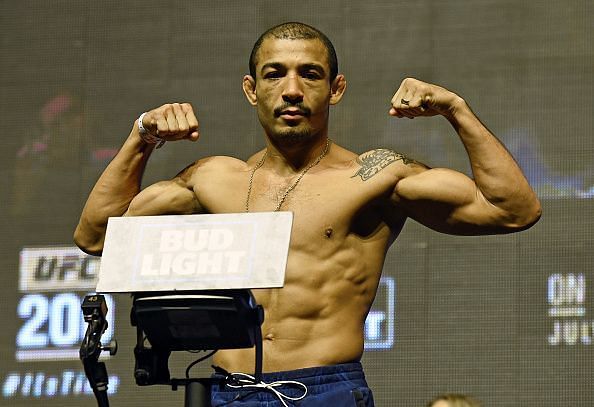 Aldo looked way fitter at featherweight