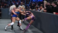 Sasha Banks dared to get in Lacey Evans daughter's face