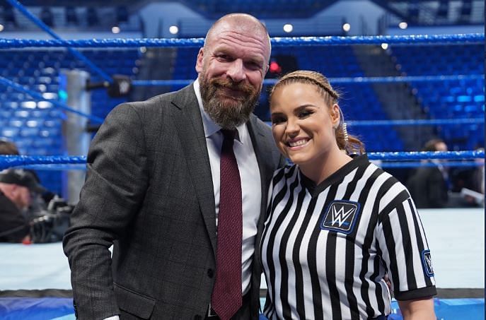 Triple H and Jessika Carr