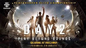 PEC 2019: Peacekeeper Elite Championship 2019 Day 2 schedule announced