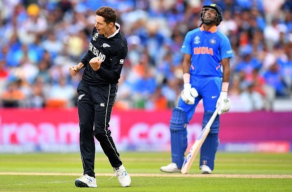 Mitchell Santner played a key role in his team&#039;s win over India in the World Cup semi-final