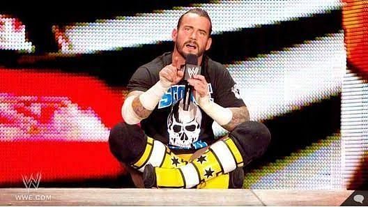 CM Punk dropping the Pipebomb
