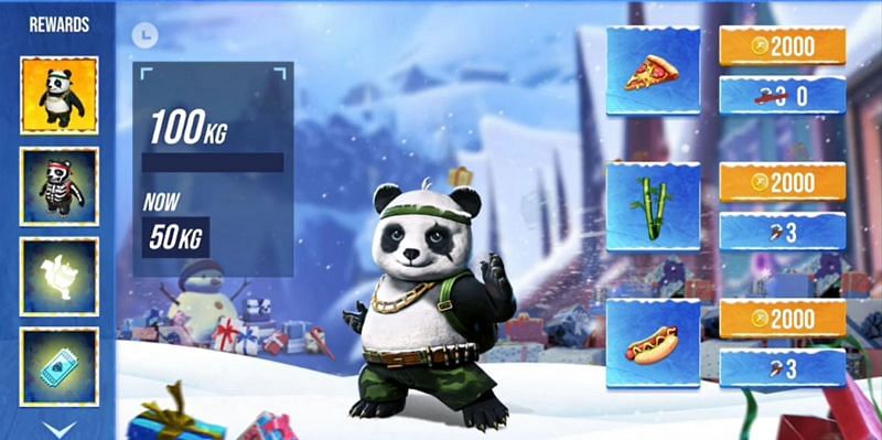 Feed Panda to earn exclusive rewards