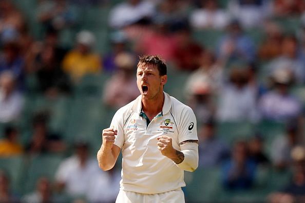 James Pattinson got the better of Kane Williamson in both innings of the MCG Test