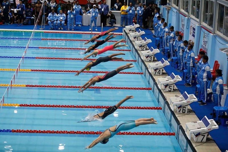 Swimming event - South Asian Games 2019