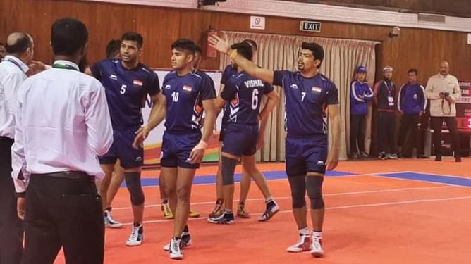 South Asian Games 2019 Kabaddi Results: Indian men's Kabaddi team register 44-19 win over Bangladesh to qualify for the Final