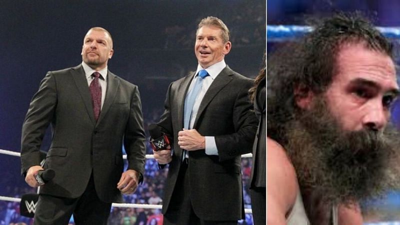 Triple H and Vince McMahon/ Harper