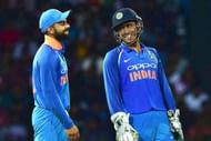 महेंद्र सिंह धोनी और विराट कोहली