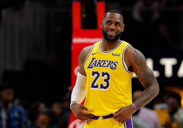 LeBron James and the Los Angeles Lakers travel to Indiana to face the Pacers
