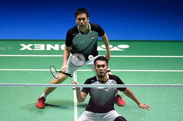 Kevin Sanjaya Sukamuljo and Marcus Fernaldi Gideon