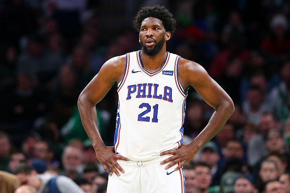 Joel Embiid and the Sixers will be looking to begin their week with a win over the Pistons