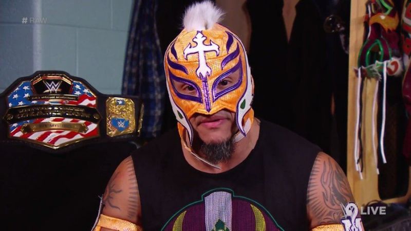 Rey Mysterio accepted his challenge