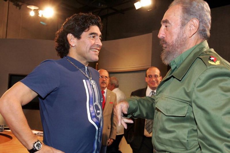 According to Maradona, after his parents, the death of Castro gave him the greatest pain