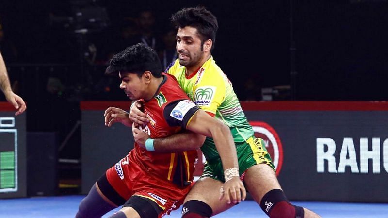 The defenders had kept Pawan Sehrawat down in his early days