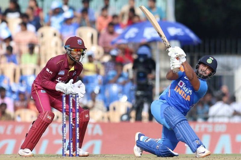 Rishabh Pant&nbsp;- India vs West Indies 1st ODI