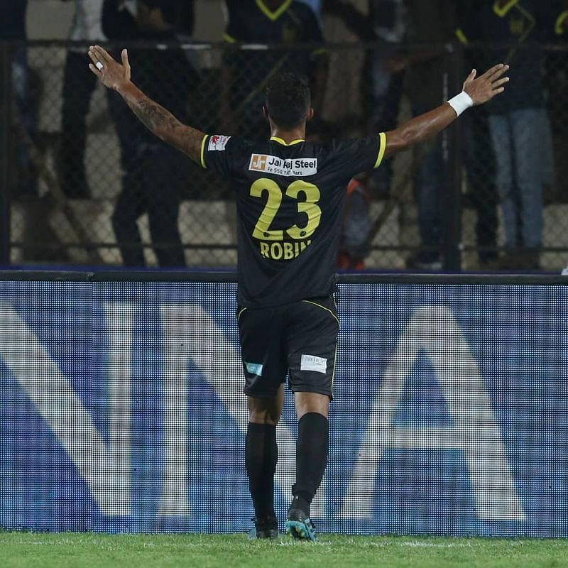 Robin Singh scored the equaliser in Hyderabad&#039;s last game