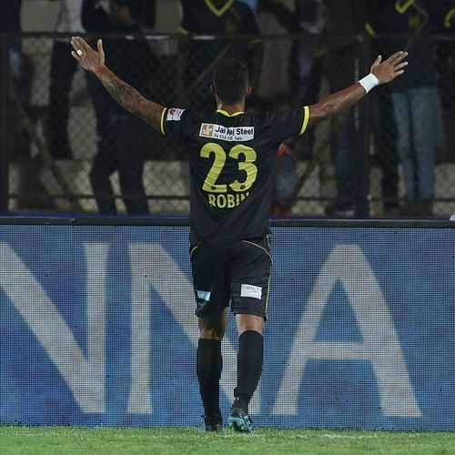 Robin Singh scored the equaliser in Hyderabad's last game