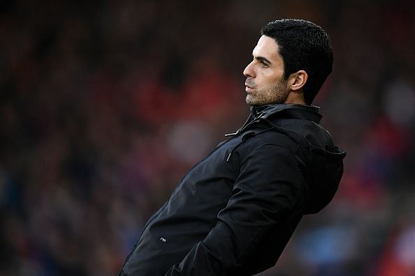 Arteta reacts to his side&#039;s missed chance against Bournemouth