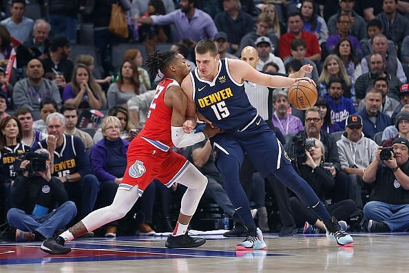 Jokic recorded a triple double in his last outing for the Nuggets