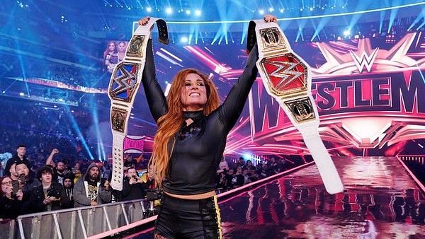 WWE: Becky Lynch celebrates her NXT Women's Championship victory as 'The  Grand Slam Man