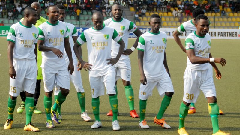Plateau United have been in top form this season as they sit top of the table.