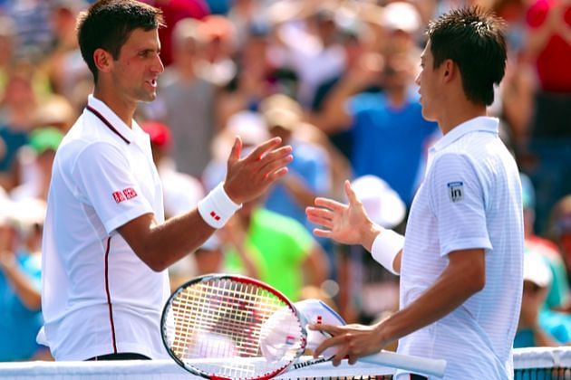 Nishikori beat Djokovic in the semifinals at the 2014 US Open