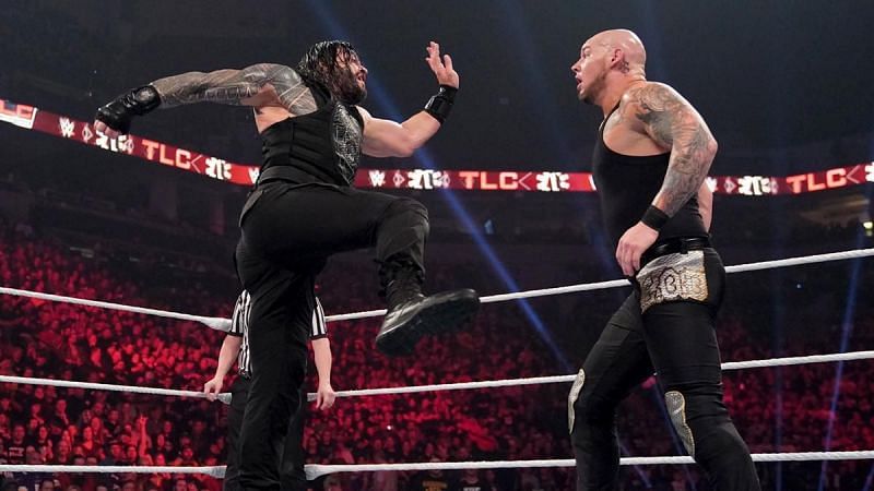Reigns and Corbin in action