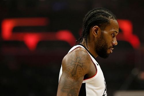 Kawhi Leonard in action for the Los Angeles Clippers this season