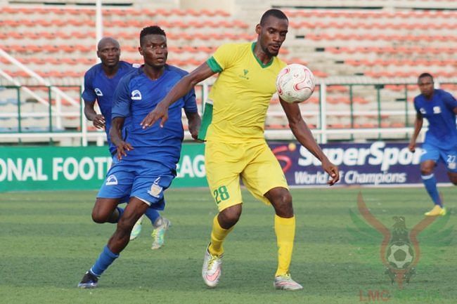 Ibrahim Mustapha in action for Plateau