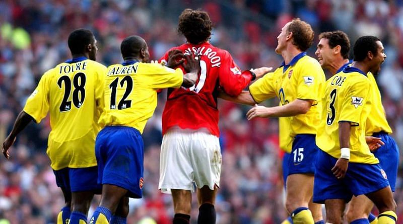 United&#039;s 0-0 draw with Arsenal in 2003 became known as &#039;The Battle of Old Trafford&#039;