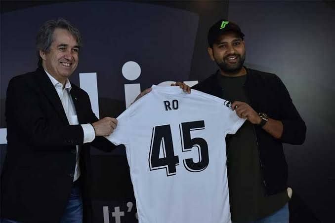 Rohit Sharma was unveiled as the Brand Ambassador for the La Liga in India