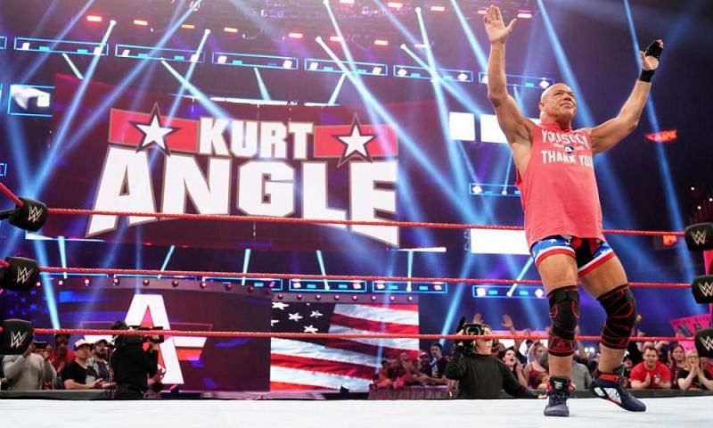 WWE Hall of Famer Kurt Angle