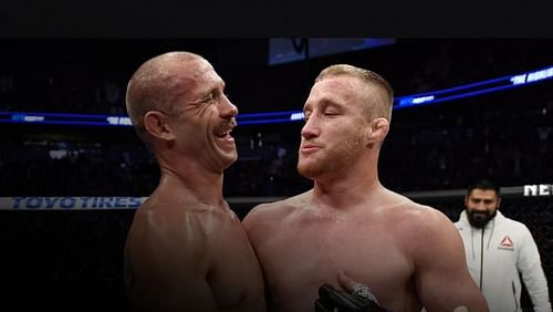 Cowboy Cerrone and Justin Gaethje