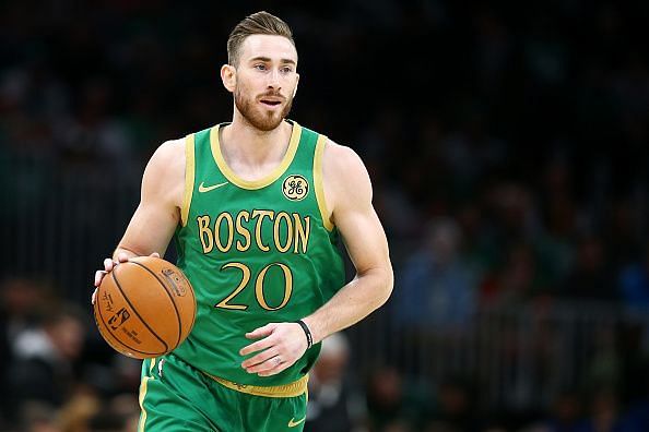 Gordon Hayward returned for the Celtics last week