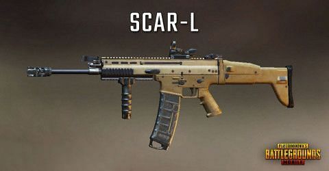 SCAR-L in PUBG Mobile