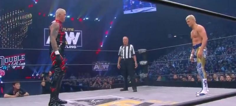 Dustin Rhodes took on his brother Cody in a brilliant match
