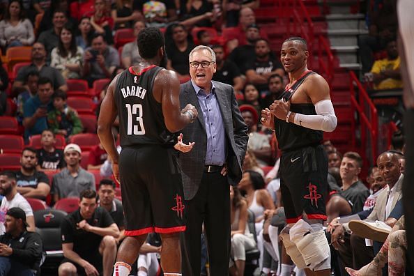 Mike D&#039;Antoni is in the final year of his contract with the Houston Rockets