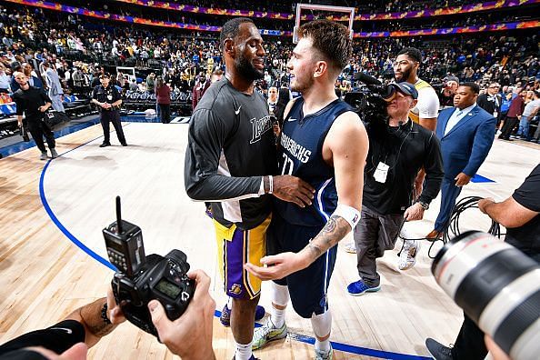 Both LeBron and Doncic are unique players in their own ways