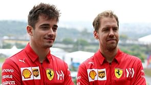Leclerc expresses gratitude to Vettel after signing new Ferrari deal