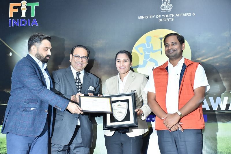 Indian Women&#039;s Hockey Team Captain Rani receives the Sports Person of the Year Award 2019